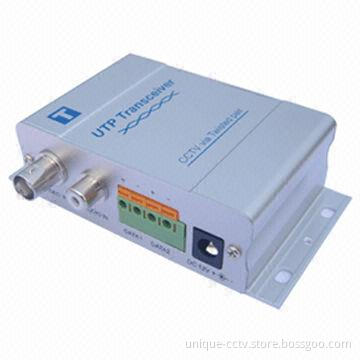 1-channel active video and audio, 2 channels data or power transceiver
